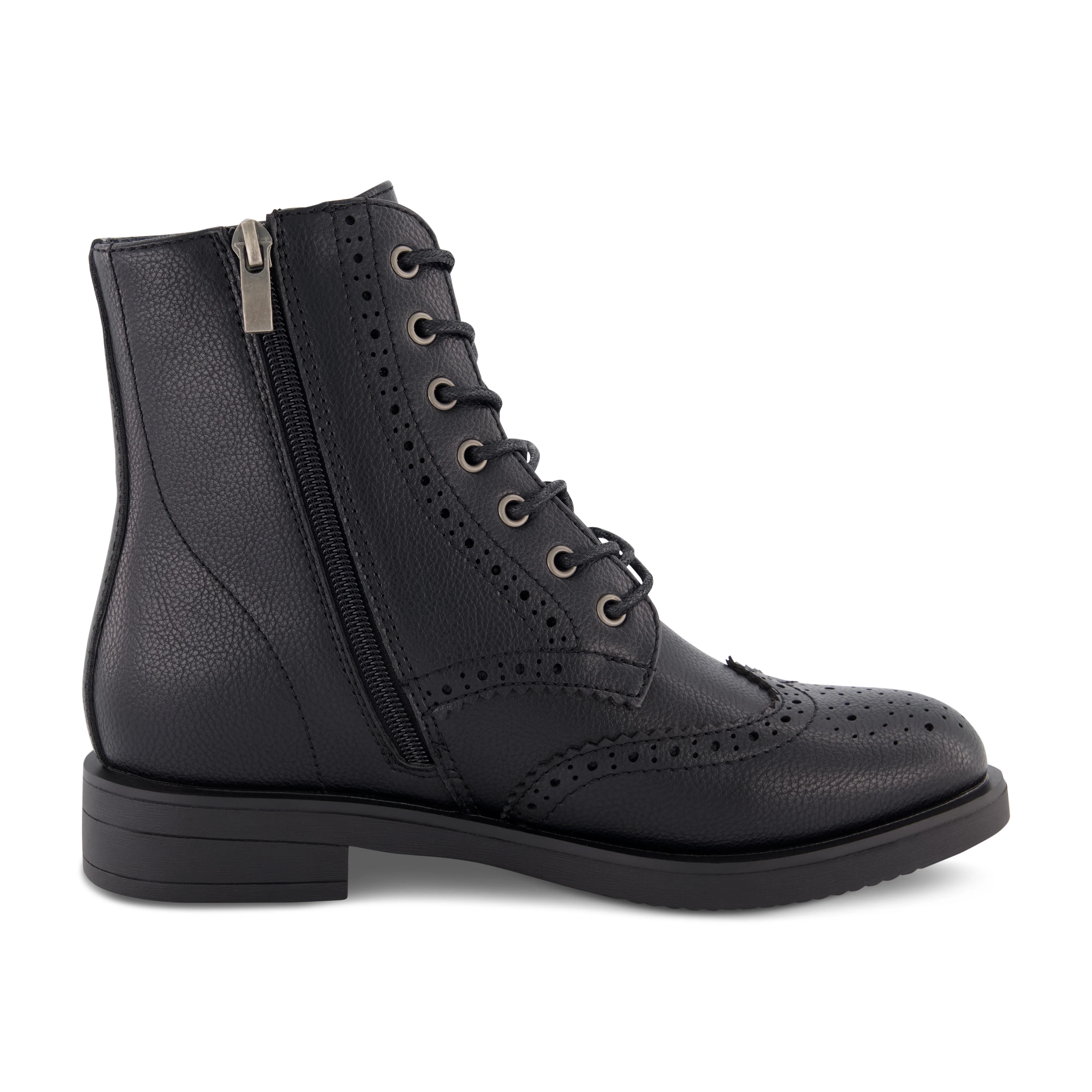 Boyfriend Lace up Boot - Image 4