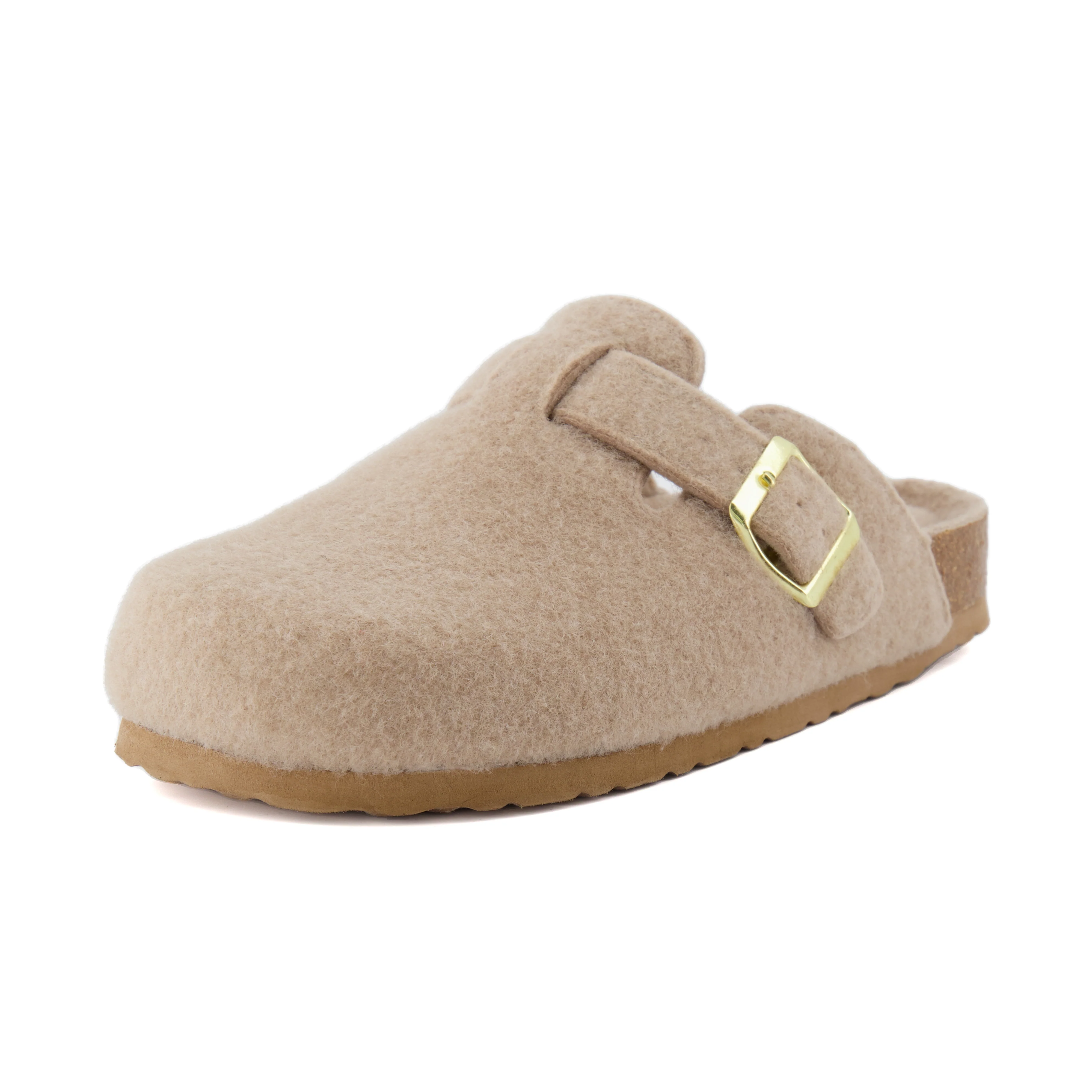 Hana Cork Footbed Clog Wools - Image 3