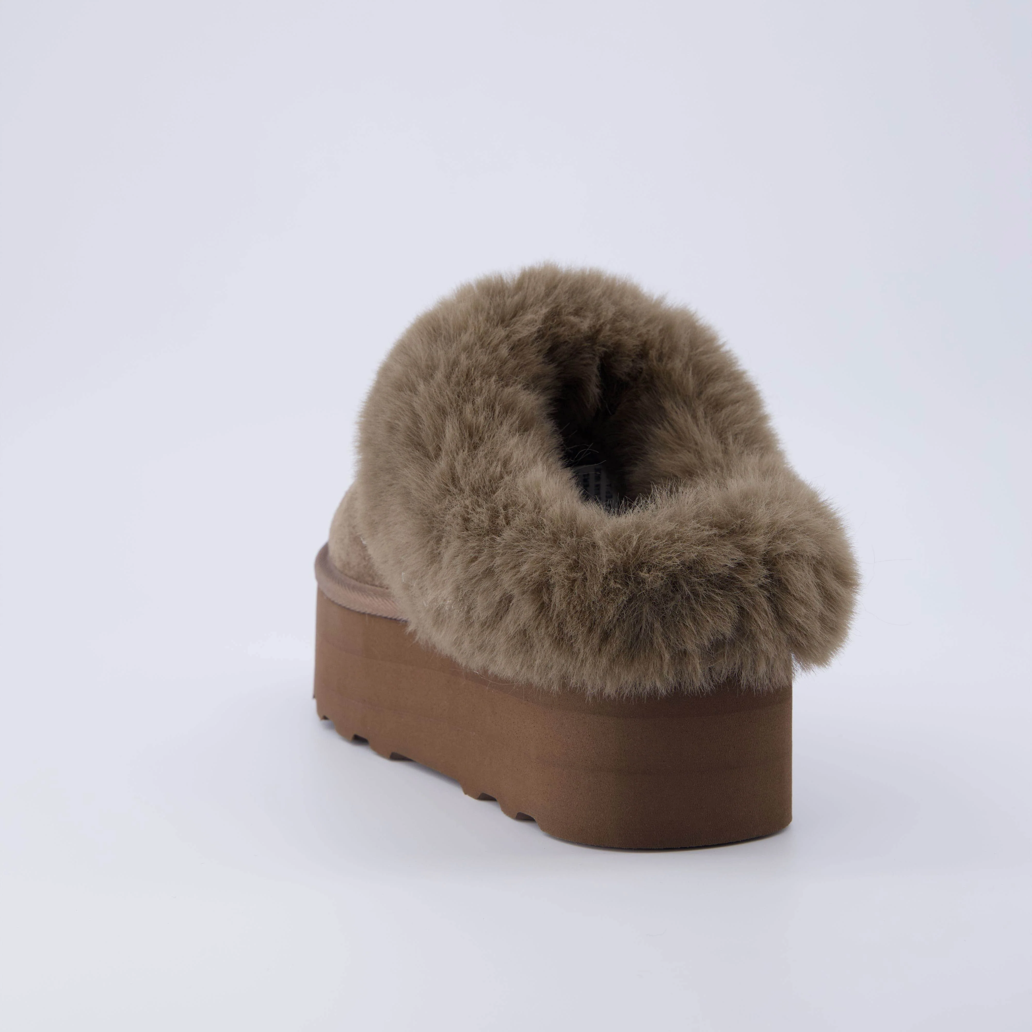 Husky Suede Cozy Platform Mule - Image 25