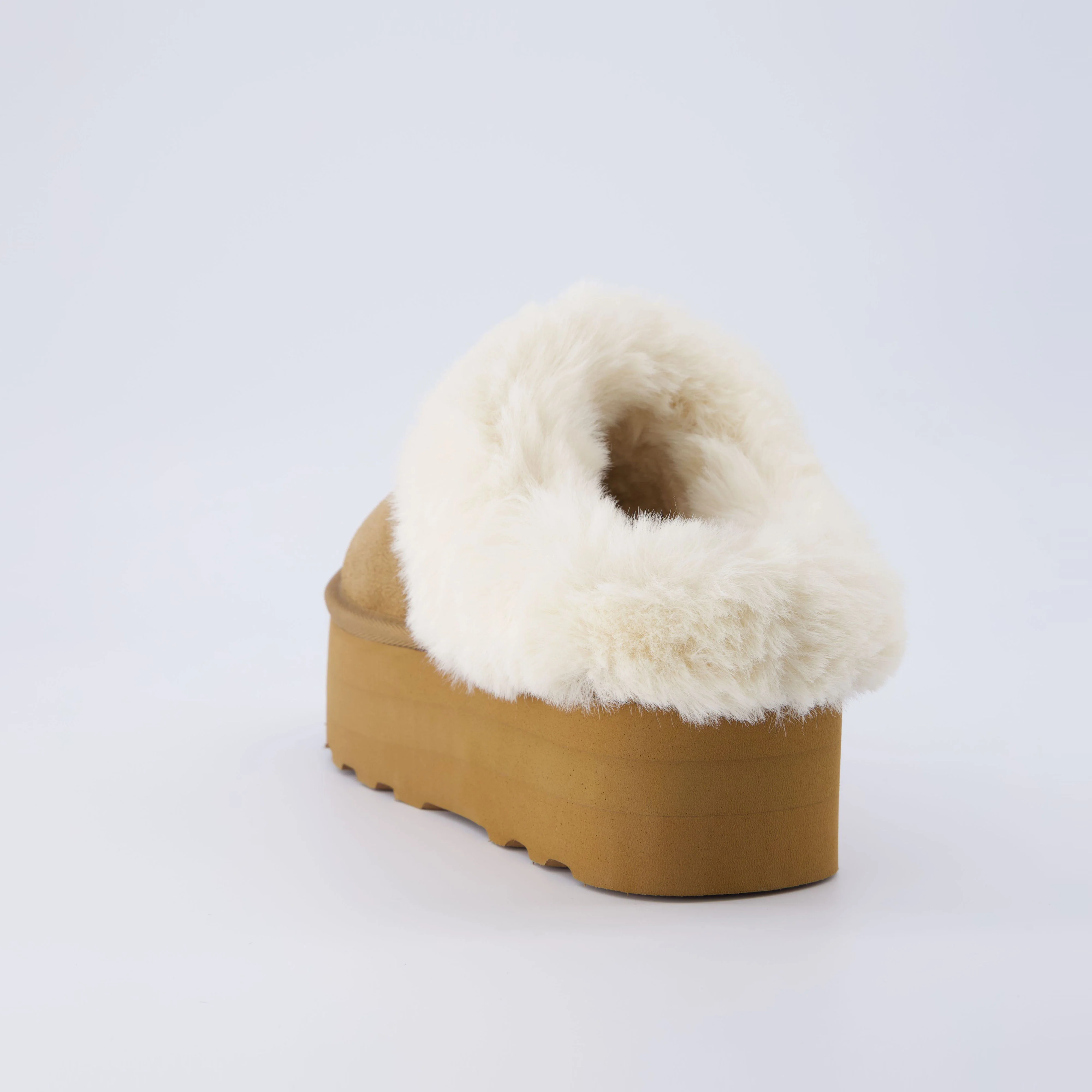 Husky Suede Cozy Platform Mule - Image 6