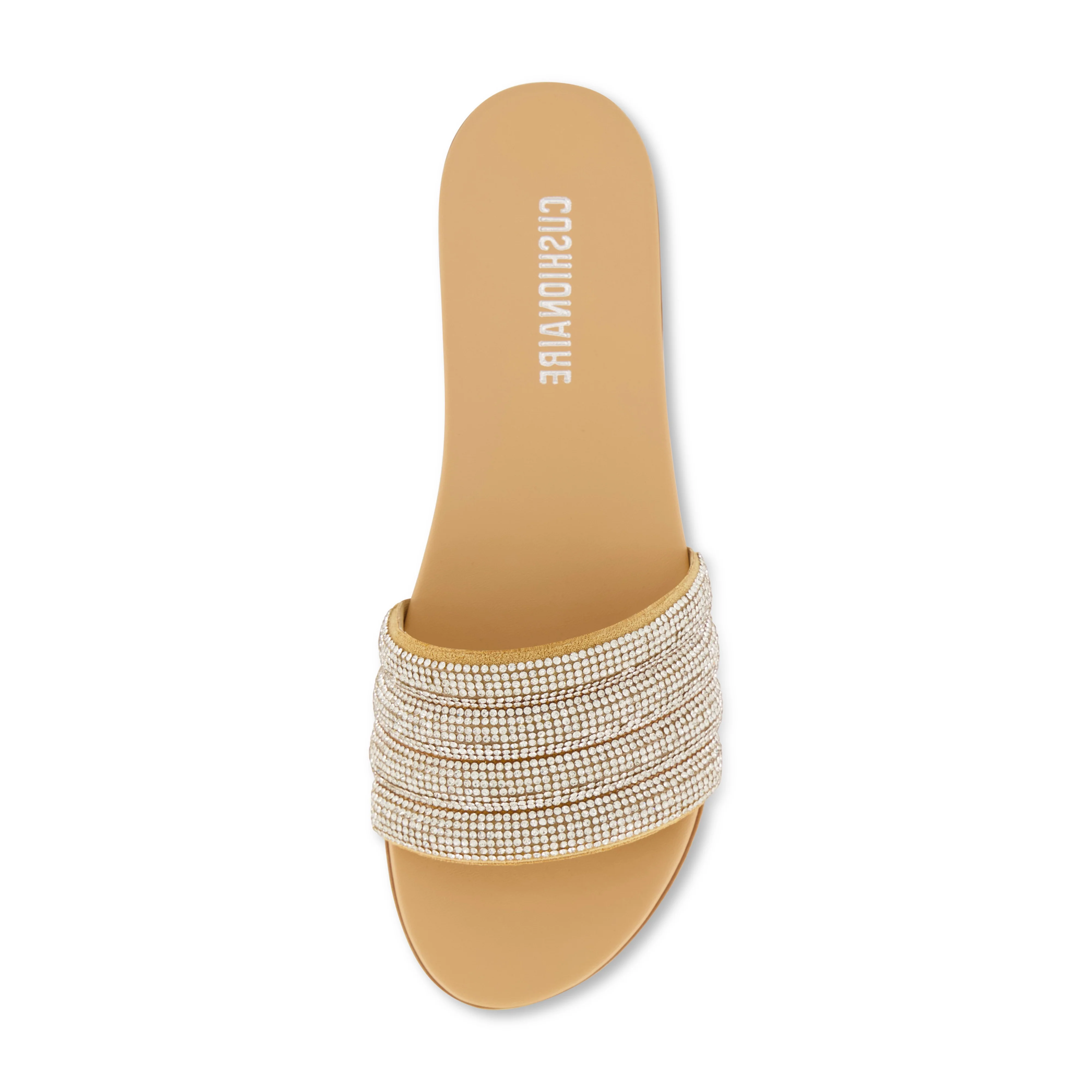 Millie Rhinestone Slide Sandal - Image 10