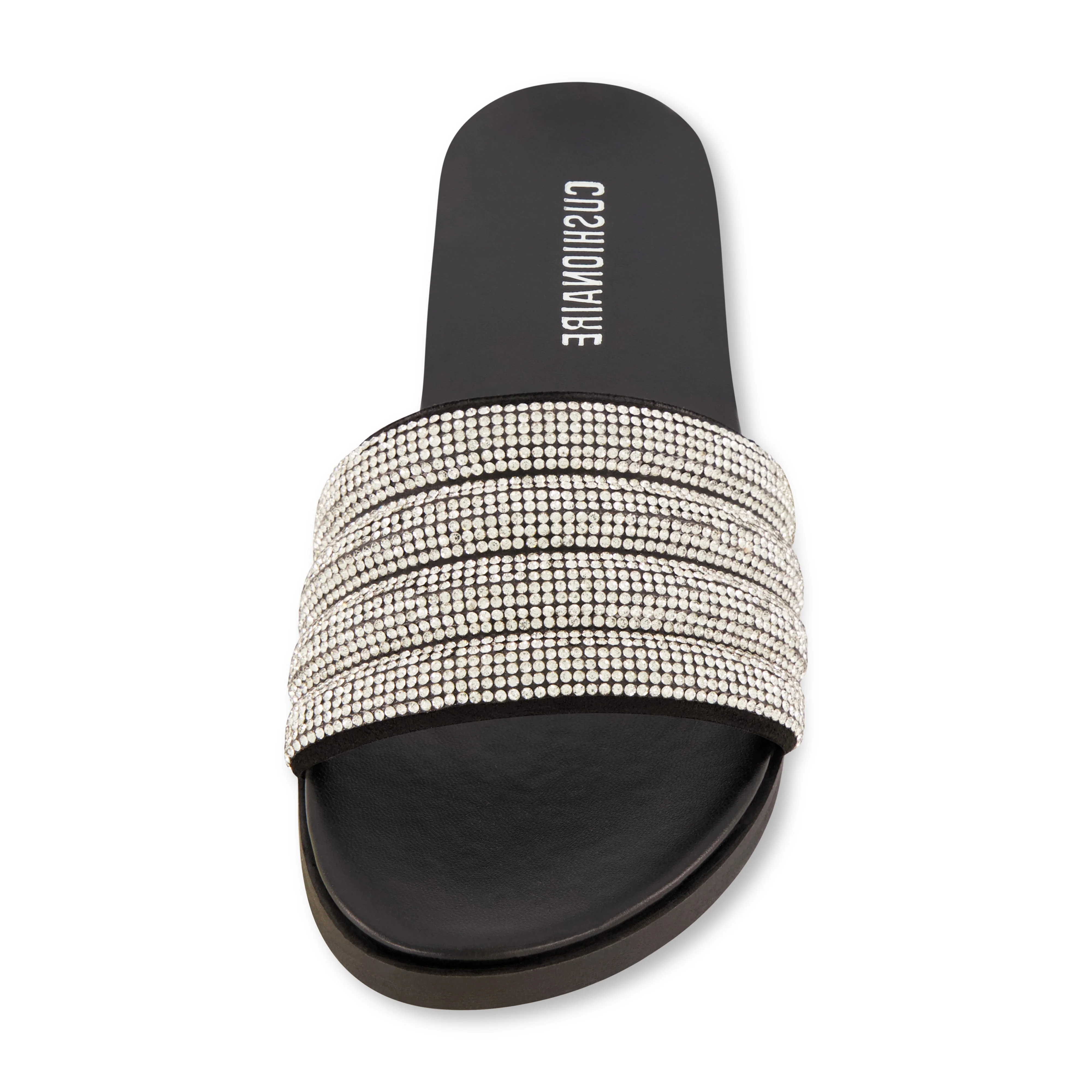 Millie Rhinestone Slide Sandal - Image 3