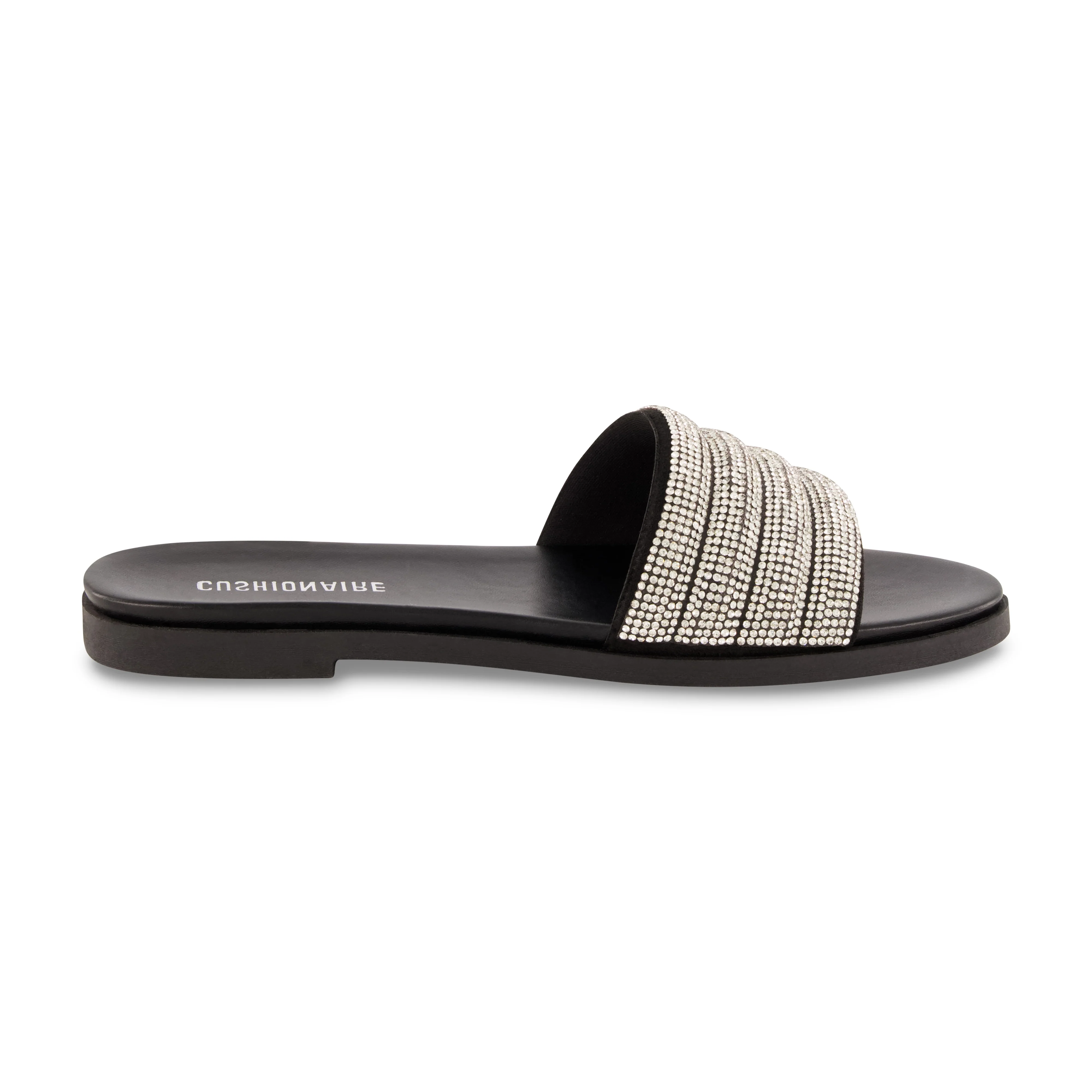 Millie Rhinestone Slide Sandal - Image 4