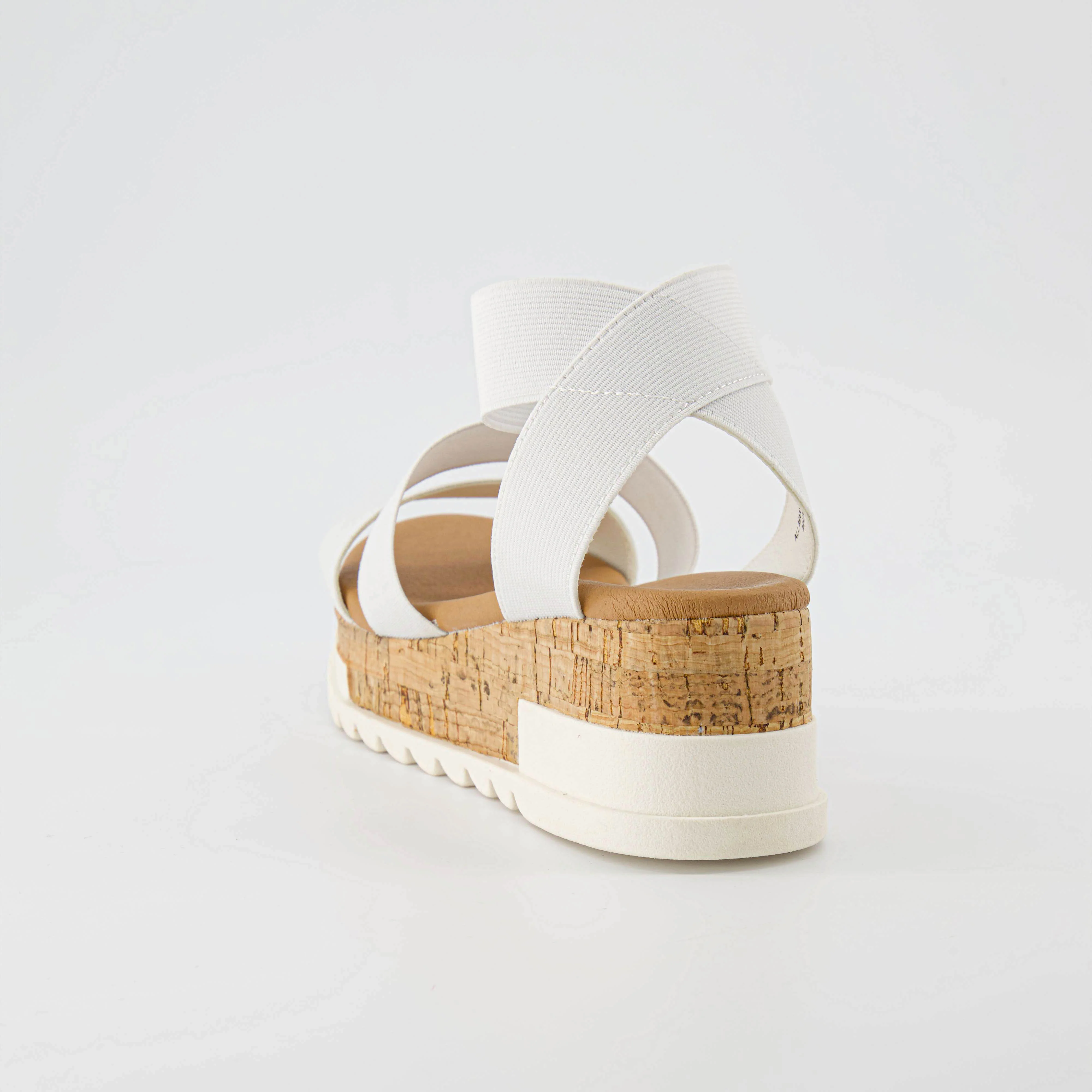 Naomi Stretch Cork Wedge Sandal - Image 11