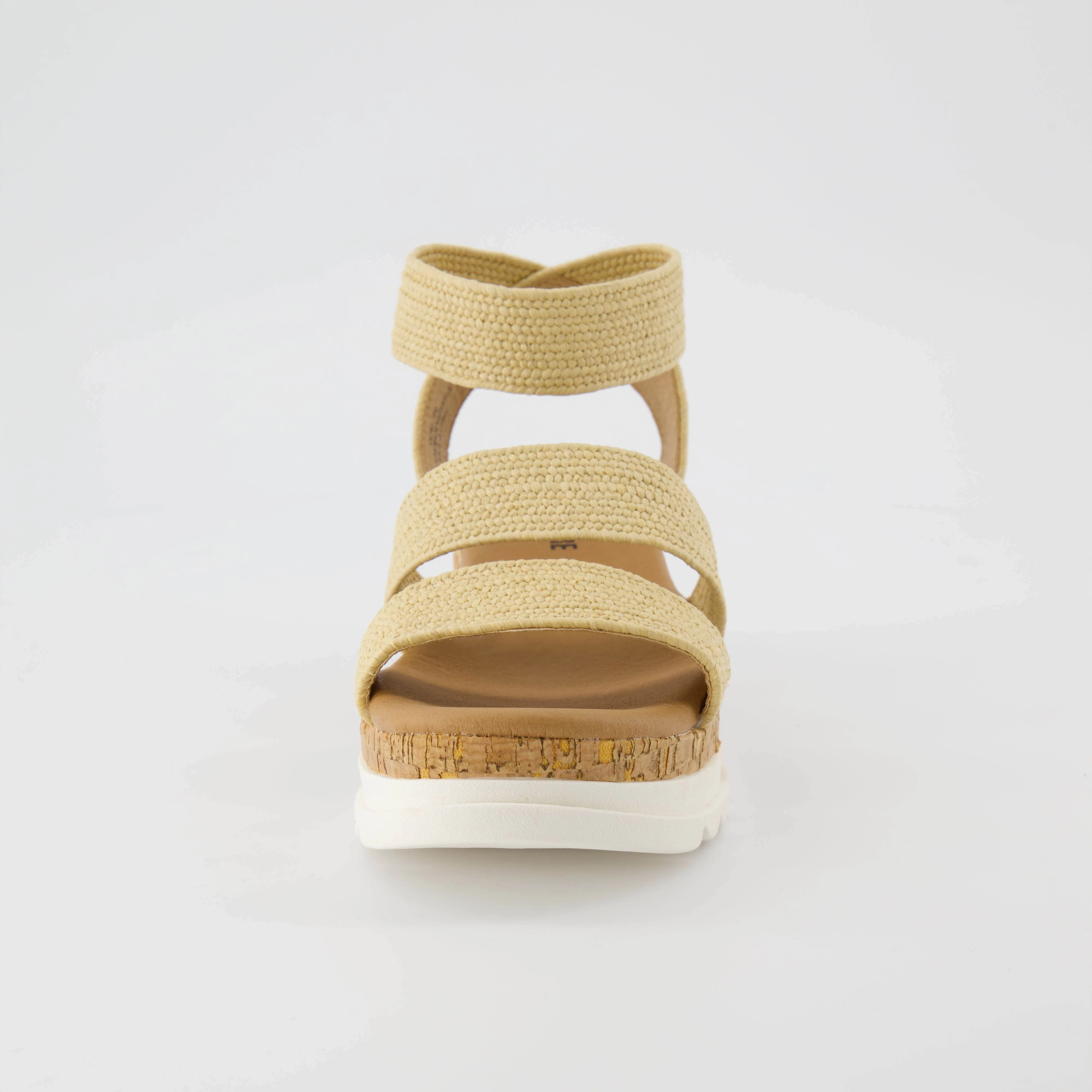 Naomi Stretch Cork Wedge Sandal - Image 15