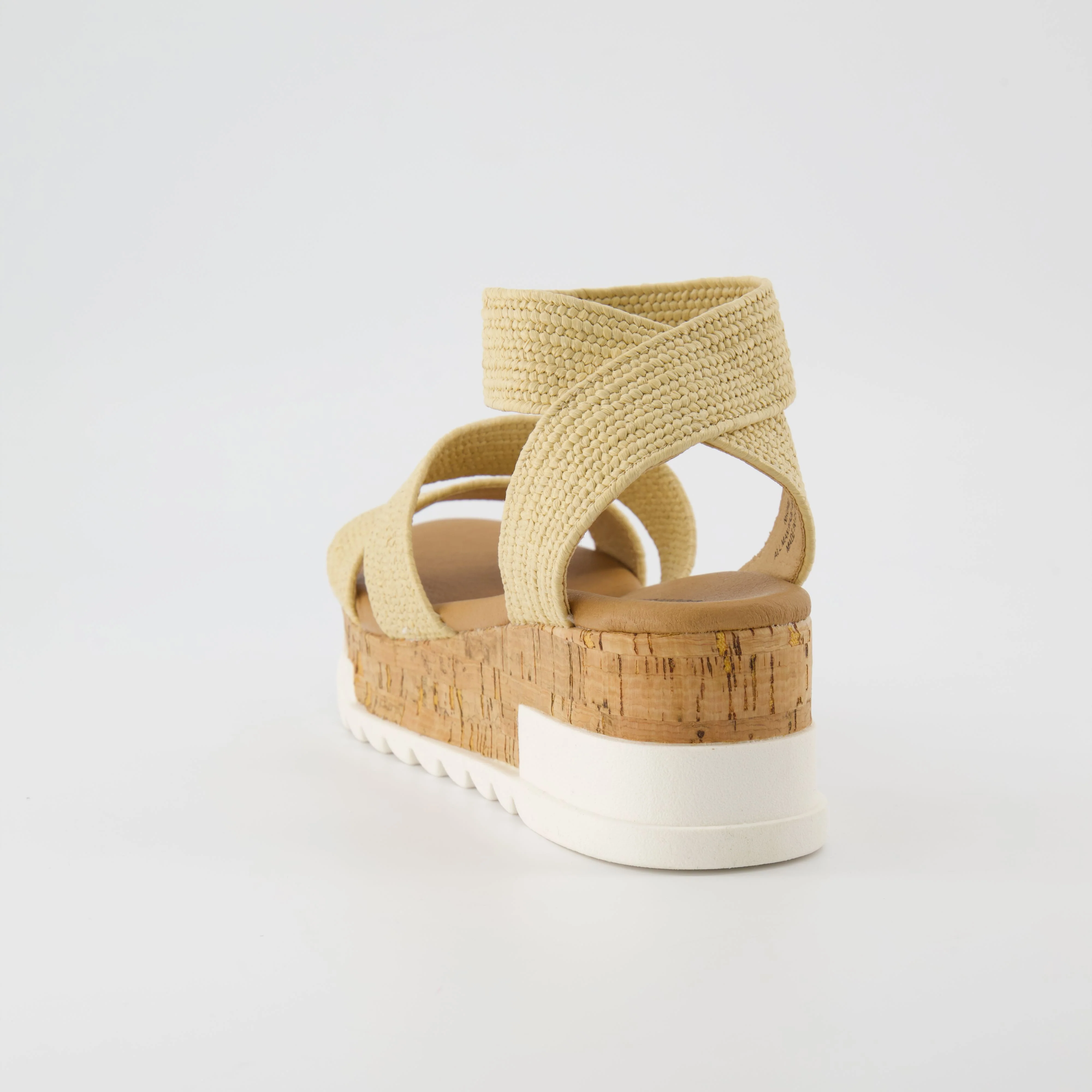 Naomi Stretch Cork Wedge Sandal - Image 17