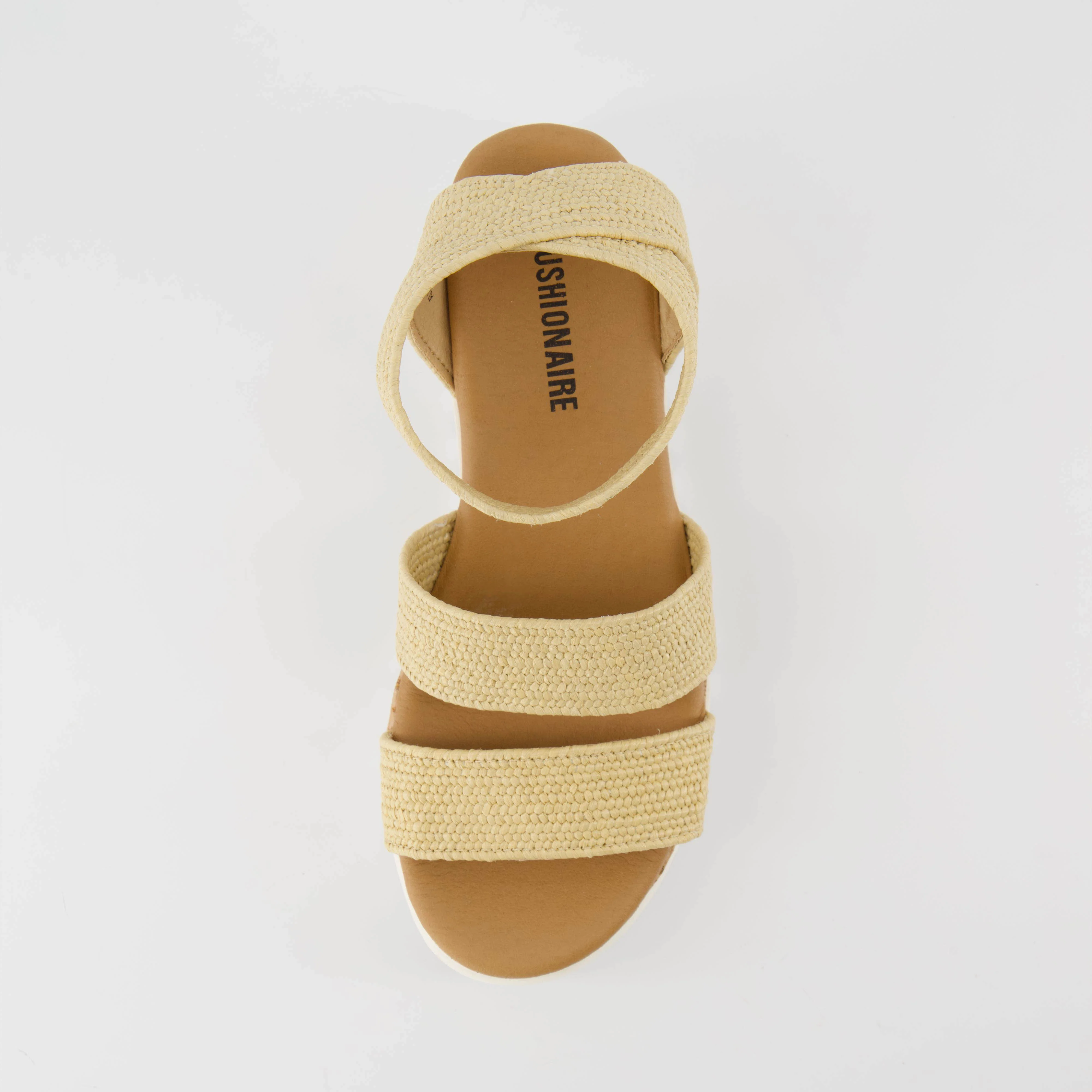Naomi Stretch Cork Wedge Sandal - Image 18
