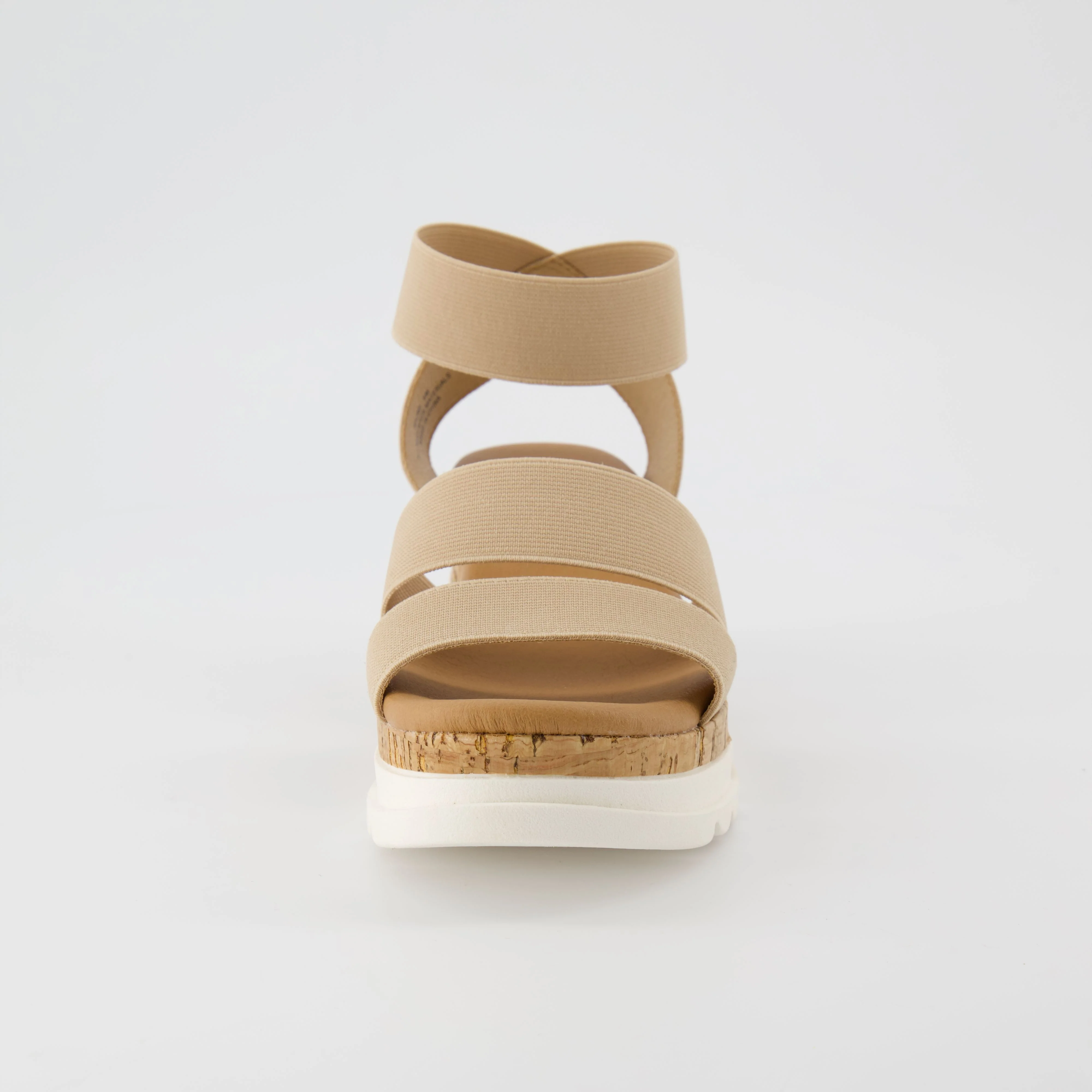 Naomi Stretch Cork Wedge Sandal - Image 3