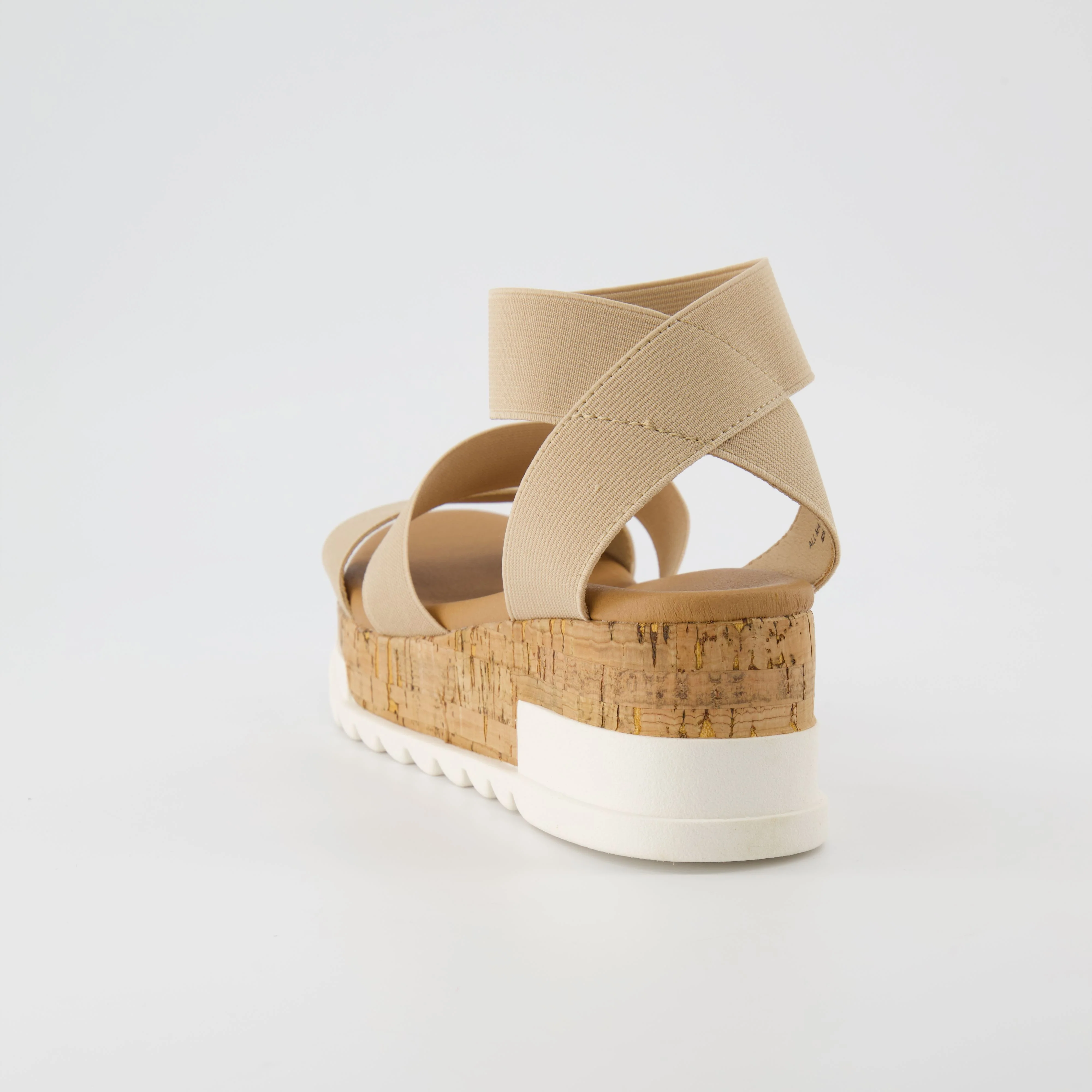 Naomi Stretch Cork Wedge Sandal - Image 5