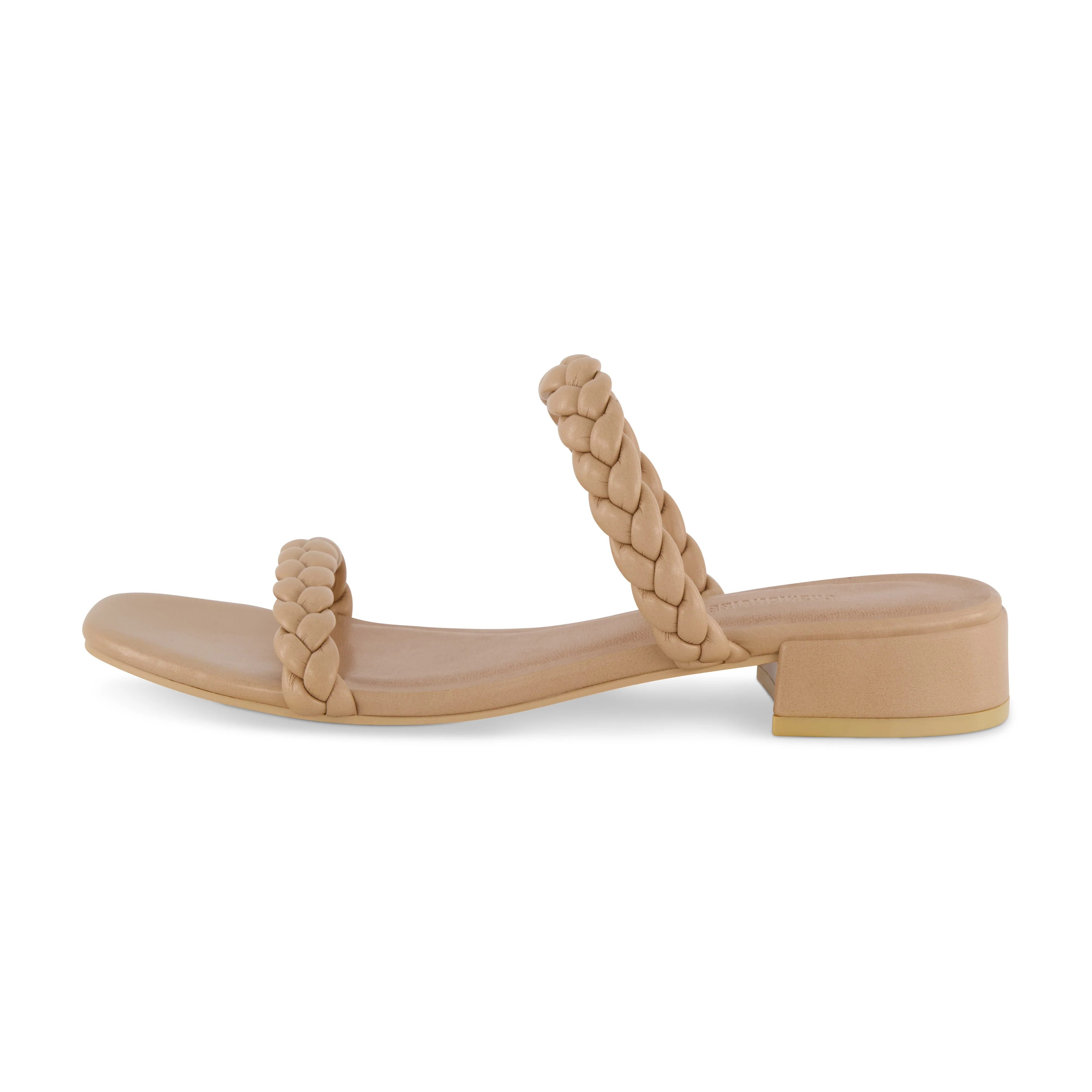 Neptune Braided Two Band Block Heel Sandal - Image 6