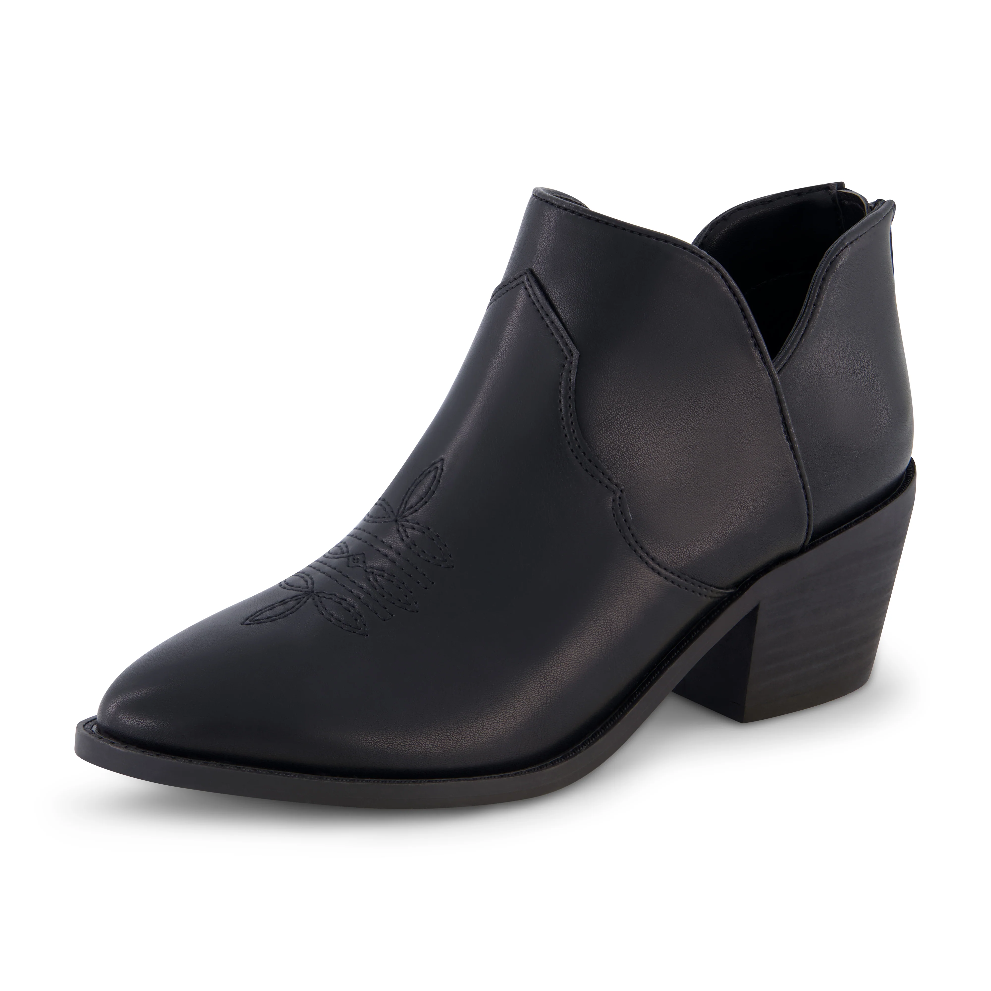 Rodeo Western Stacked Heel Bootie - Image 17