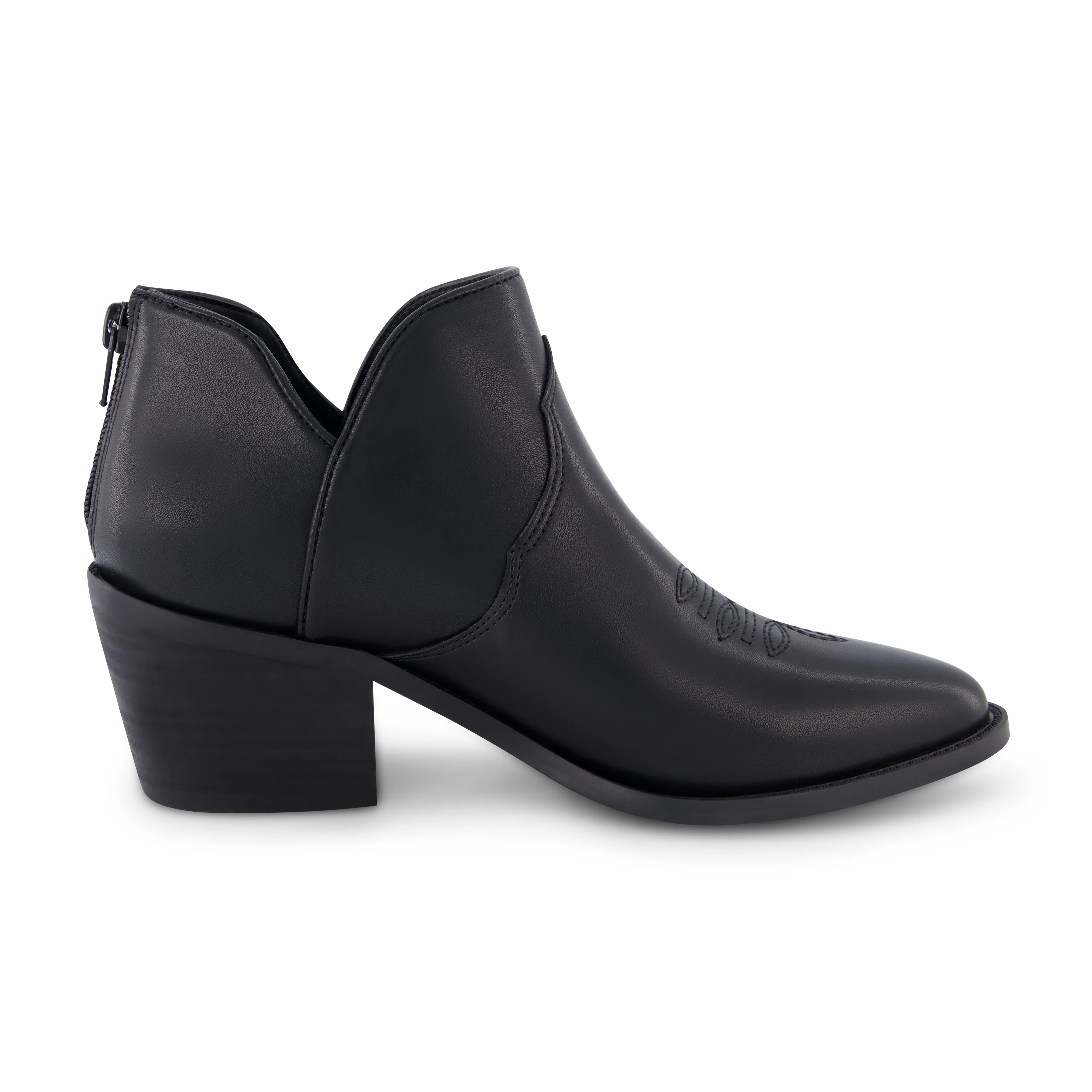 Rodeo Western Stacked Heel Bootie - Image 19