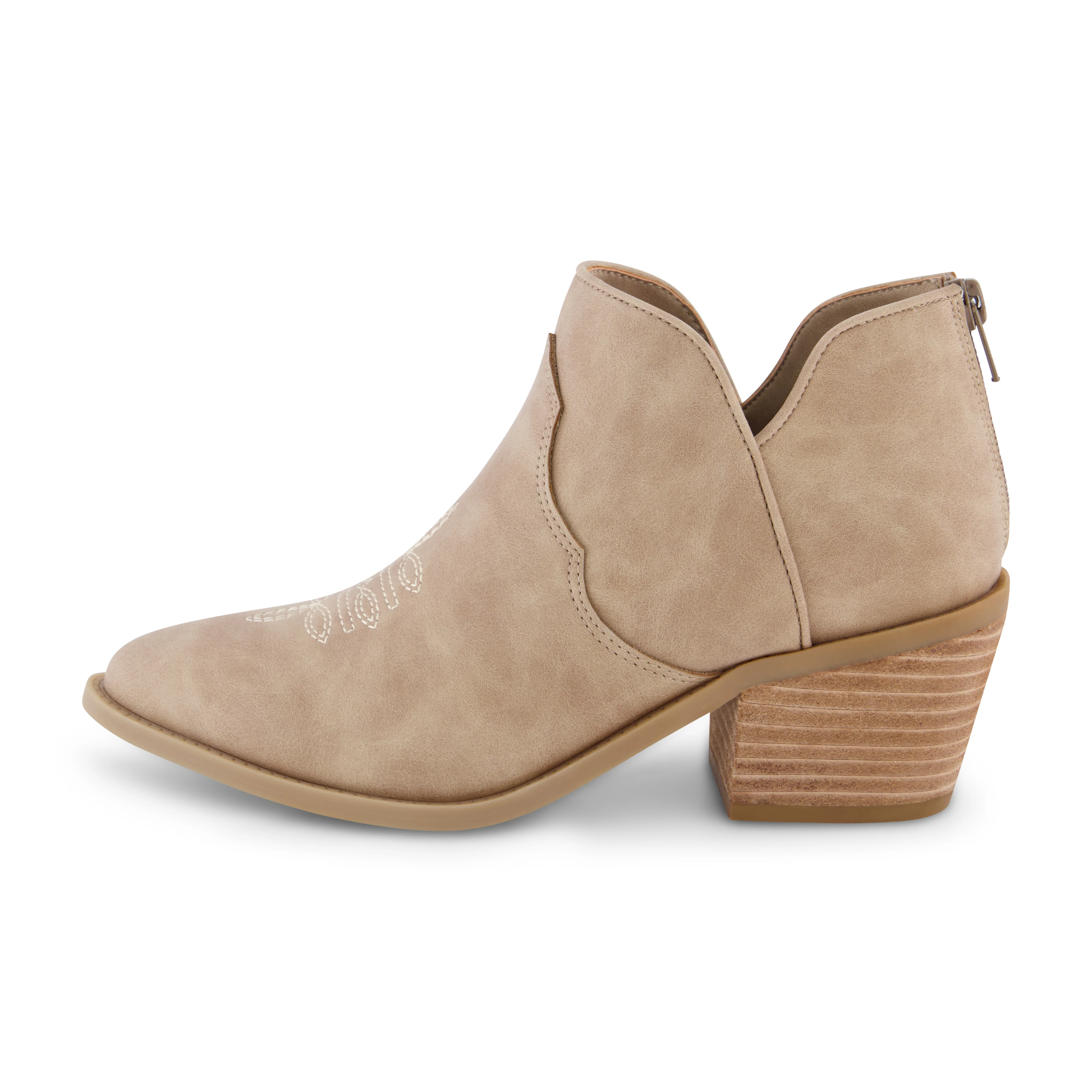 Rodeo Western Stacked Heel Bootie - Image 6