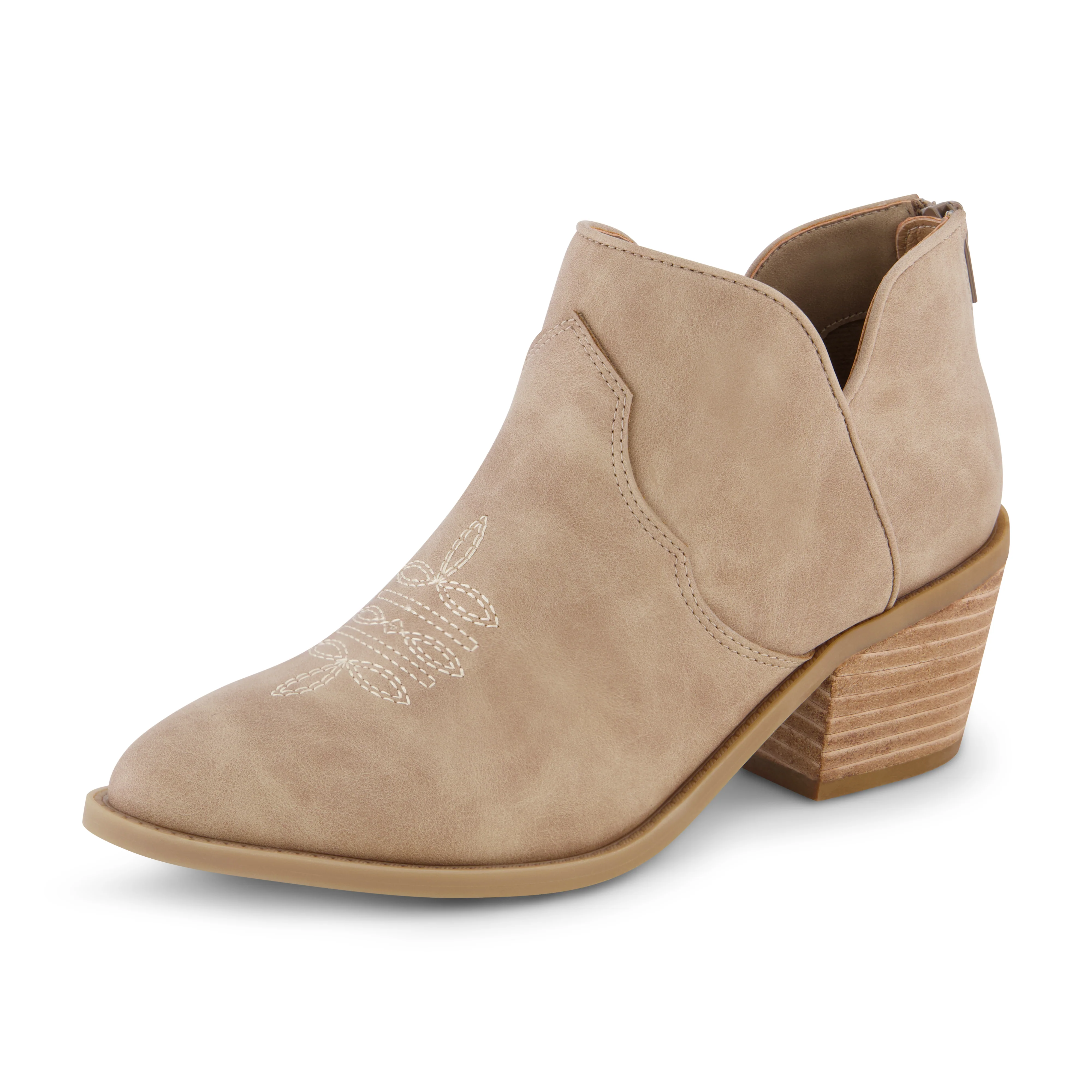 Rodeo Western Stacked Heel Bootie - Image 7