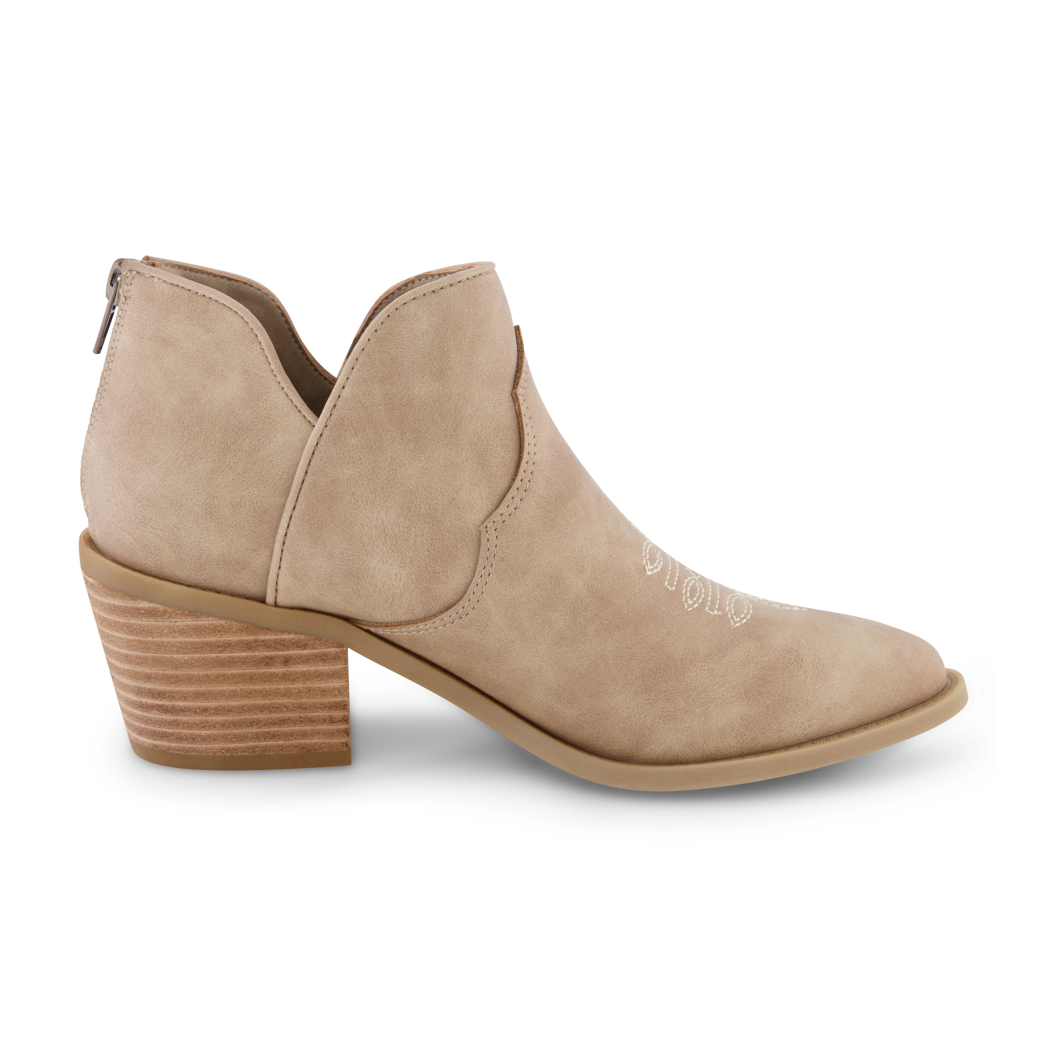 Rodeo Western Stacked Heel Bootie - Image 9