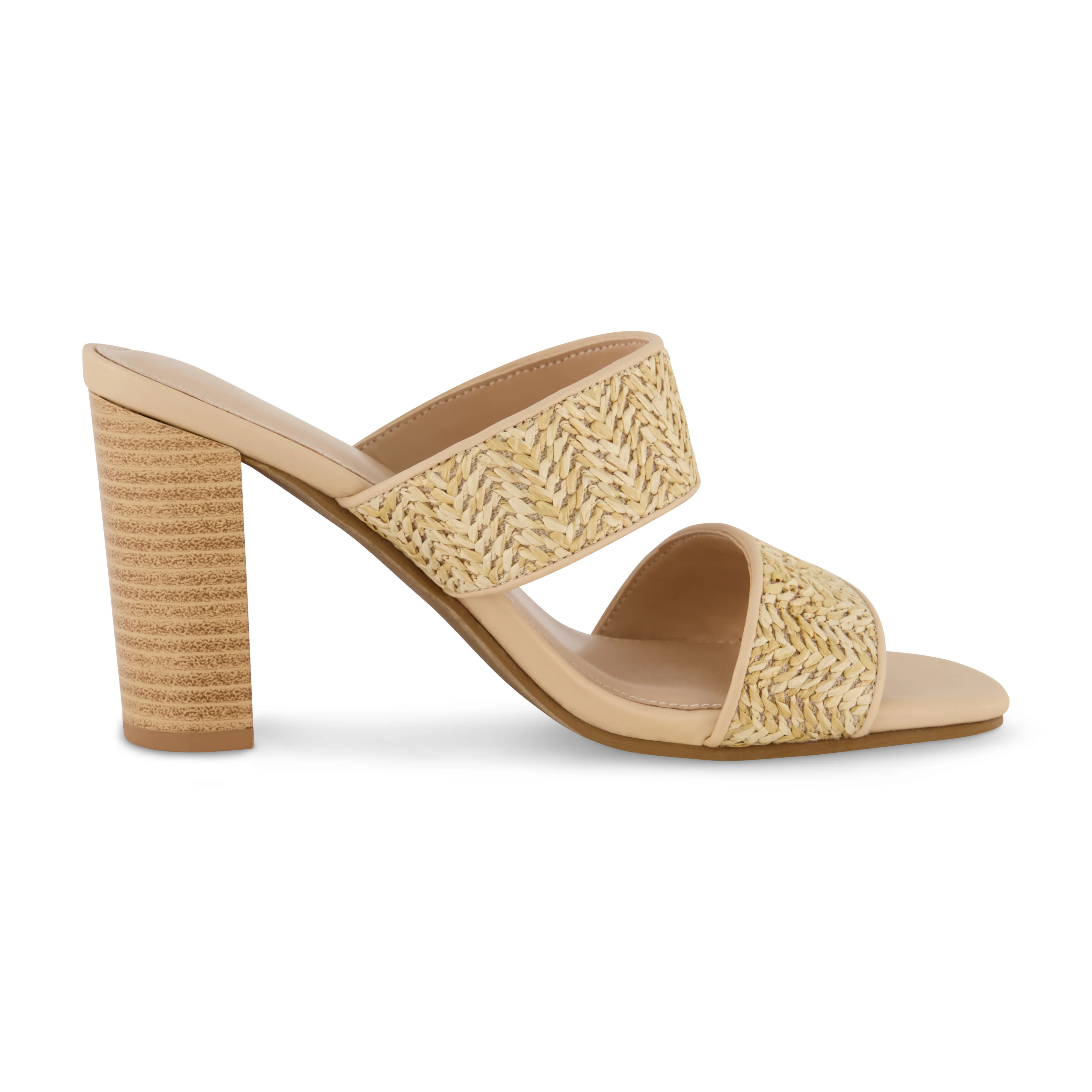 Tosh Two Band Raffia Sandal - Image 4